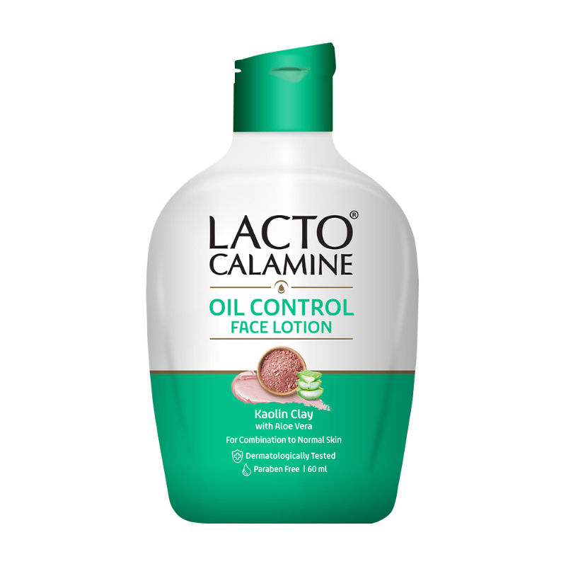 Lacto Calamine Face Moisturizer, Body Lotion with Kaolin for Combination to Normal Skin