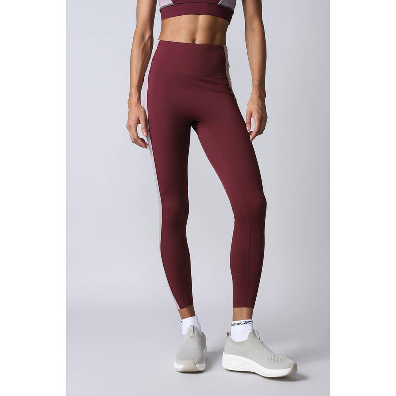 Reebok Women Colorblock Skinny Fit Leggings (XS)