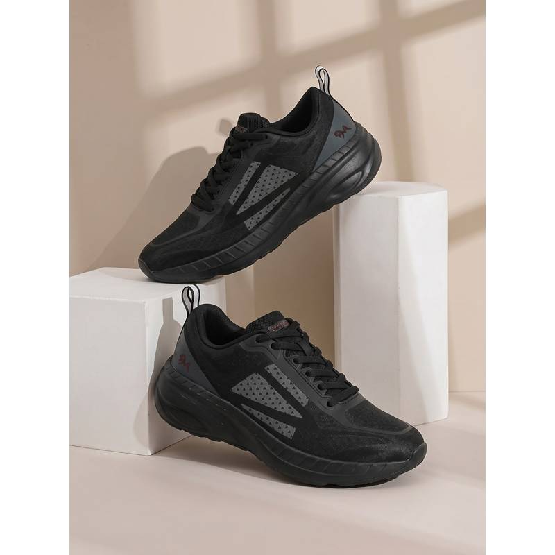Neeman's Black Begin Walk Anchor Unisex Sneakers (UK 8)