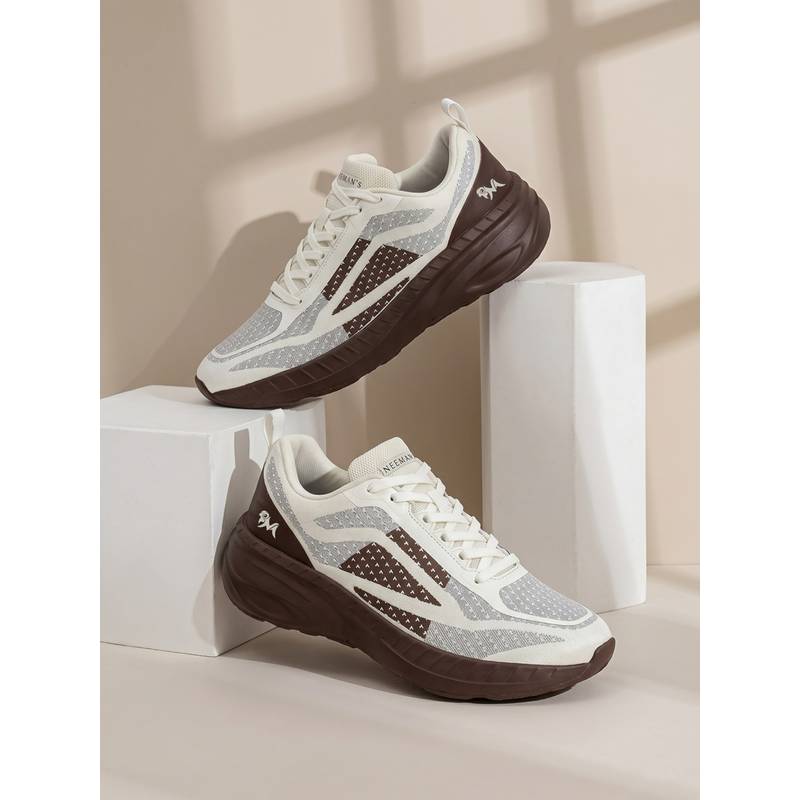 Neeman's Ivory Begin Walk Anchor Unisex Sneakers (UK 10)