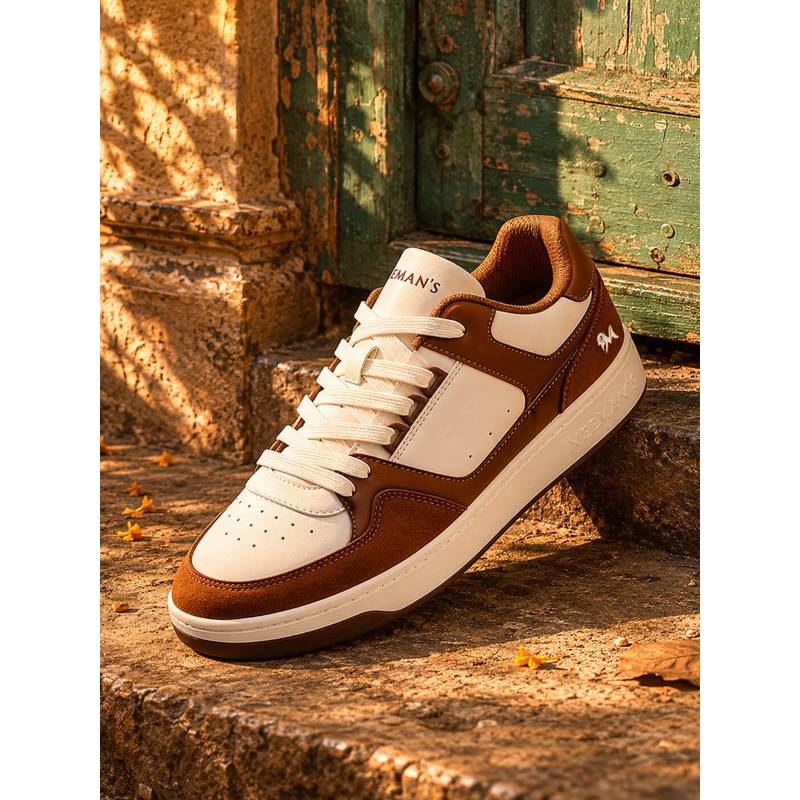 Neeman's Unisex Remix Icon Sneakers - Brown (UK 8)