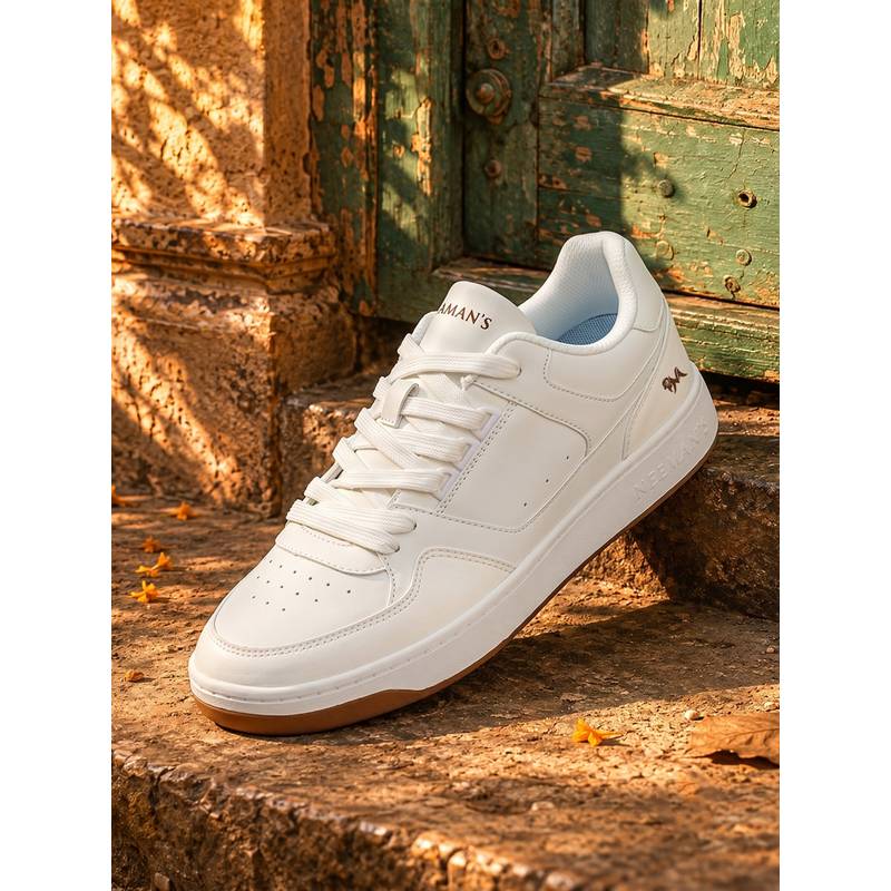 Neeman's Unisex Remix Icon Sneakers - White (UK 8)