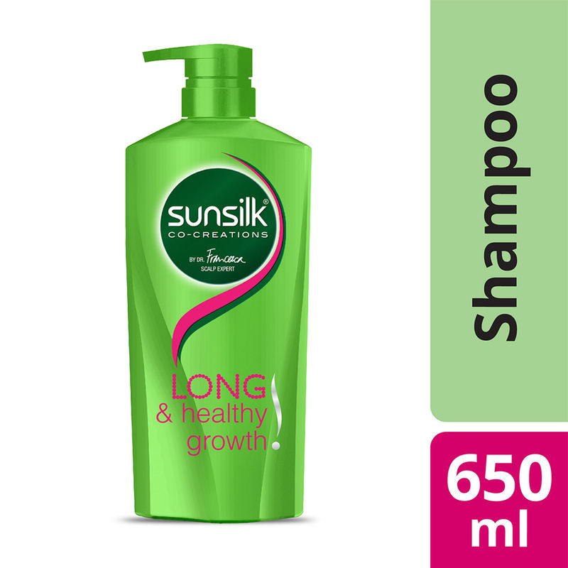 Sunsilk Long Healthy Growth Shampoo 650ml At Nykaa Com