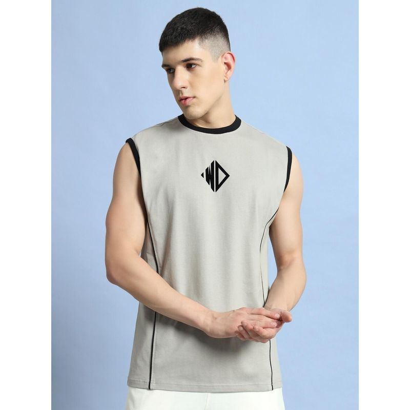 WEARDUDS Bare Arms T-Shirt Grey (S)