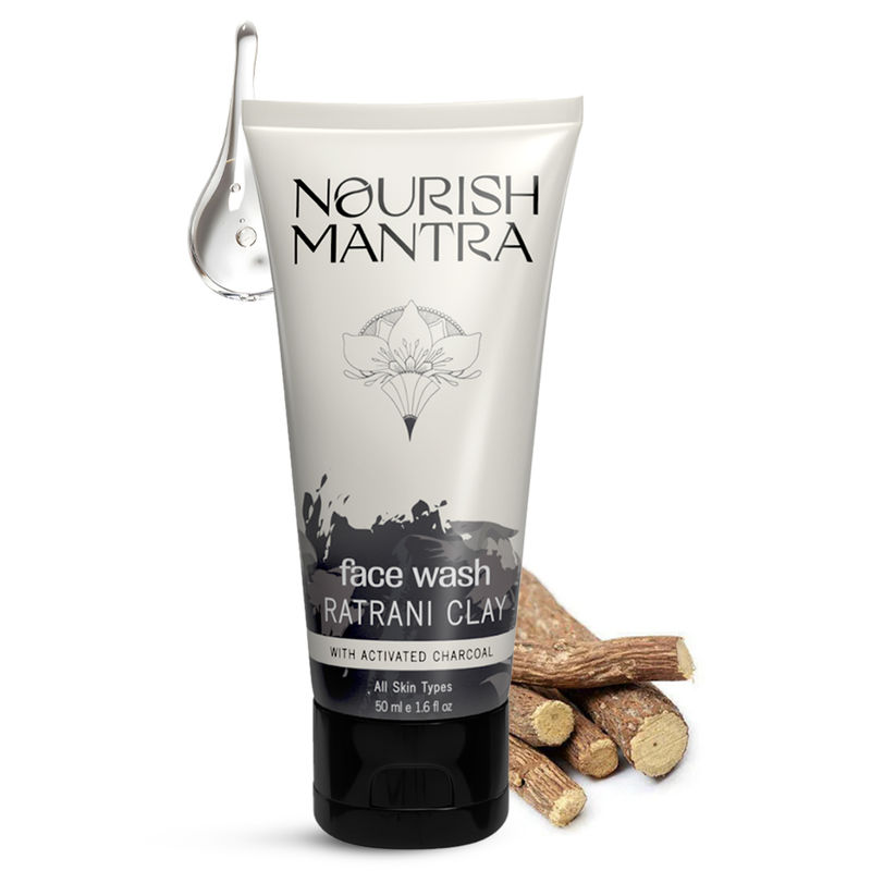 Nourish Mantra Ratrani Moroccan Lava Face Wash for Deep Pore Cleansing