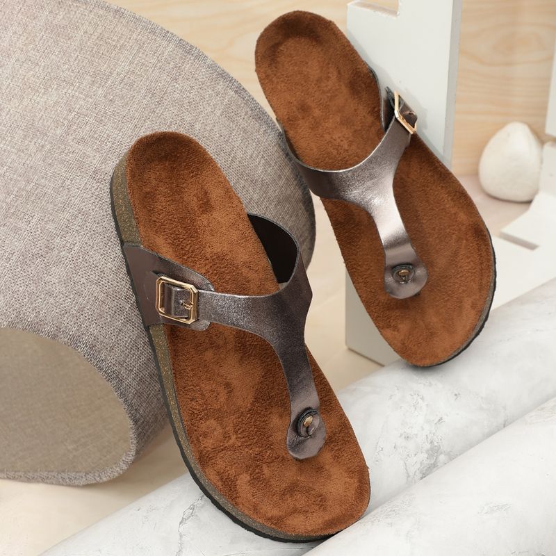 SUNSEA CAMPAGNE SANDALS Brown Black/3