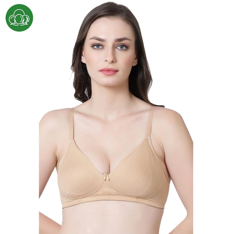 Inner Sense Organic Cotton Antimicrobial Seamless Everyday Bra- (40D)