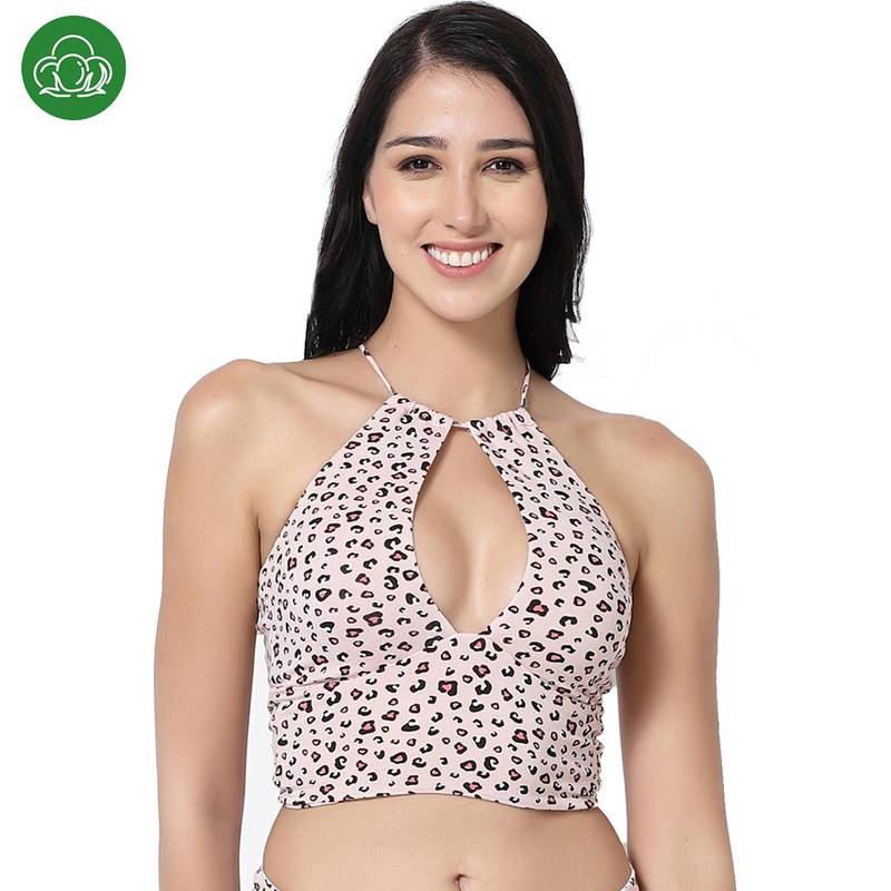 Inner Sense Bamboo Fibre Printed Bralette (XL)