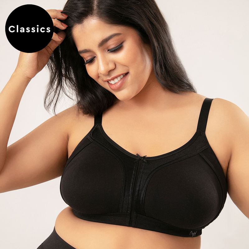 Nykd by Nykaa Support Me Pretty Bra - Black NYB101 (36D)