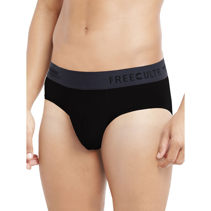 Buy FREECULTR Anti-Microbial Air-Soft Micromodal Underwear Trunk Pack Of 1  - Blue (M) Online