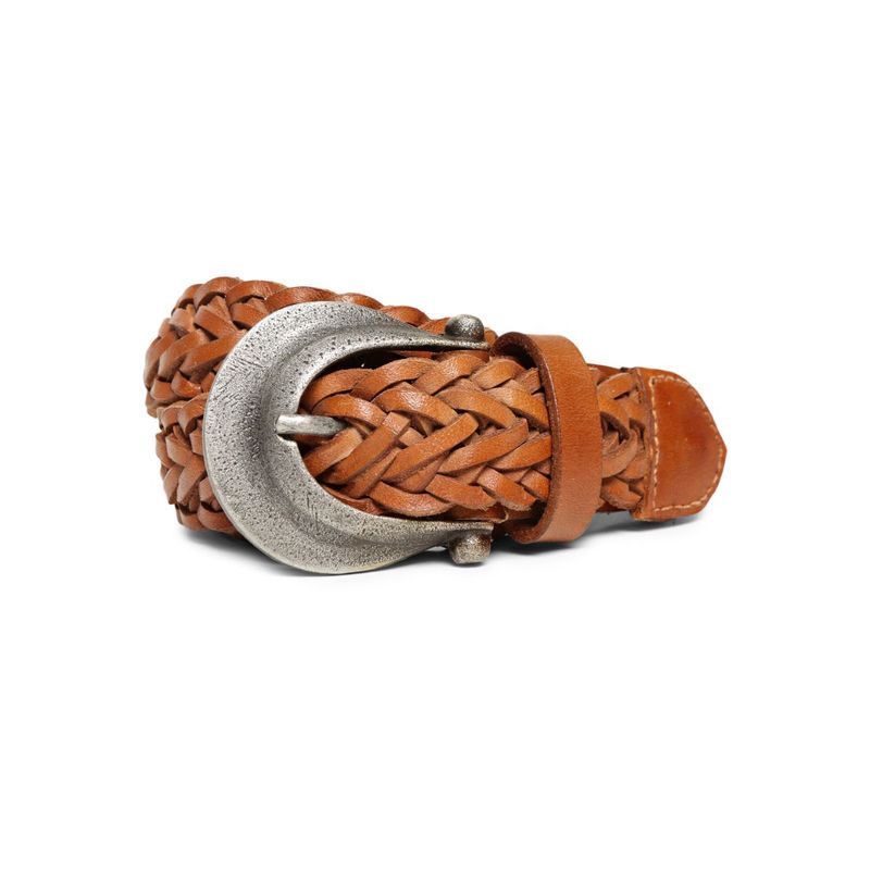 ART N VINTAGE Meticulously Crafted Tan Woven Belt (28)