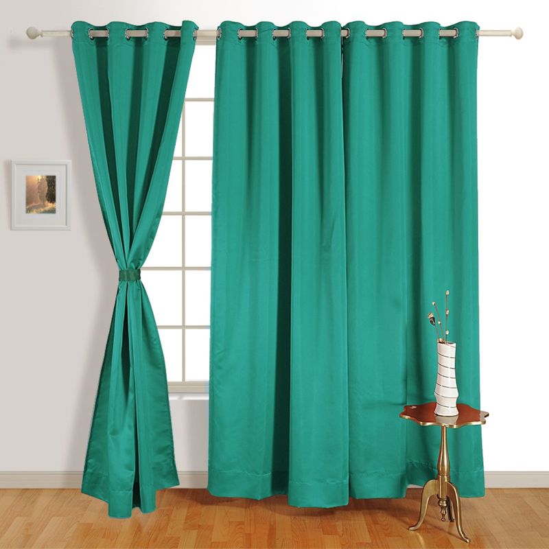 Swayam Blackout Window Curtain Set 2 for Bedroom, Guest Room Buy
