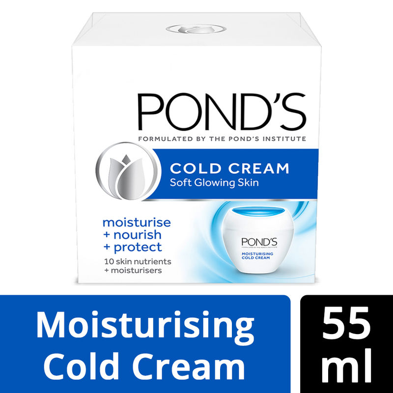 ponds moisturizing cold cream uses