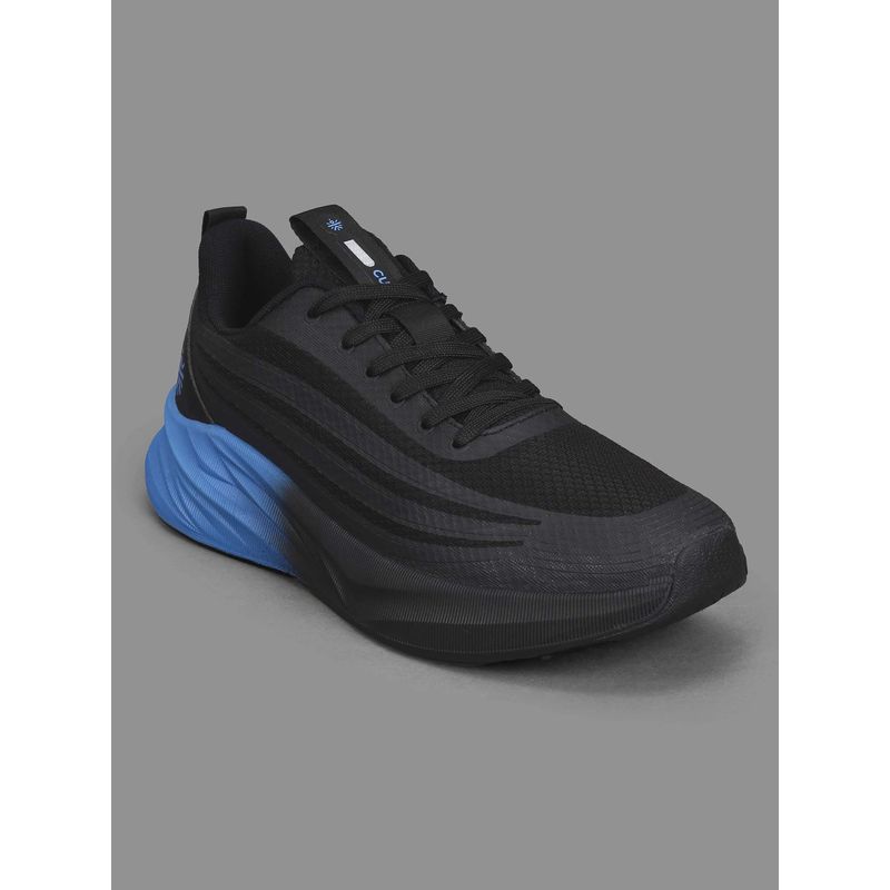 CULT Men Strix Running Shoes - Black & Blue (UK 7)