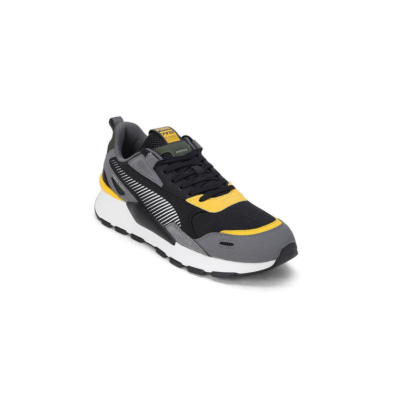 Puma Rs 3.0 Suede Unisex Black Sneakers (UK 12)