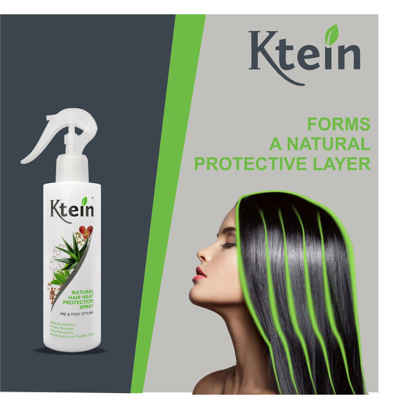 Ktein Natural Hair Heat Protection Spray At Nykaa Com