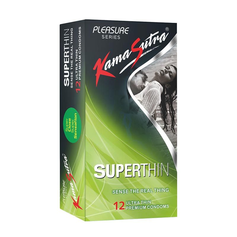 Kamasutra Superthin Condoms - 12Pcs