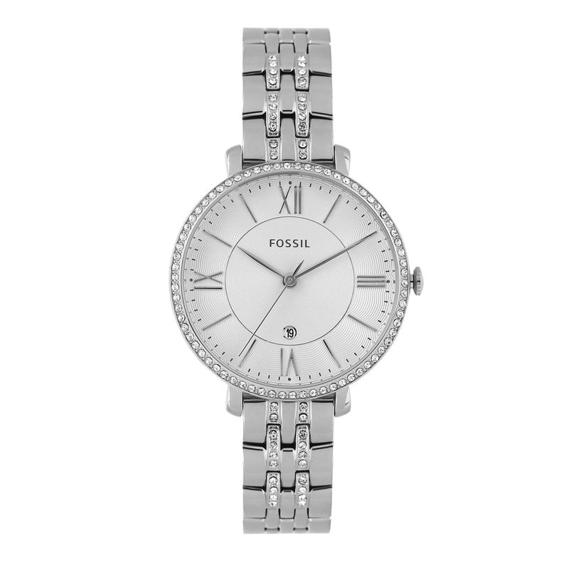 Fossil ES3545 Jacqueline Silver Watch For Women: Buy Fossil ES3545 ...