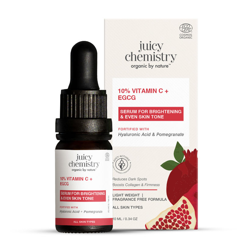 Juicy Chemistry 10% Vitamin C + Egcg Face Serum