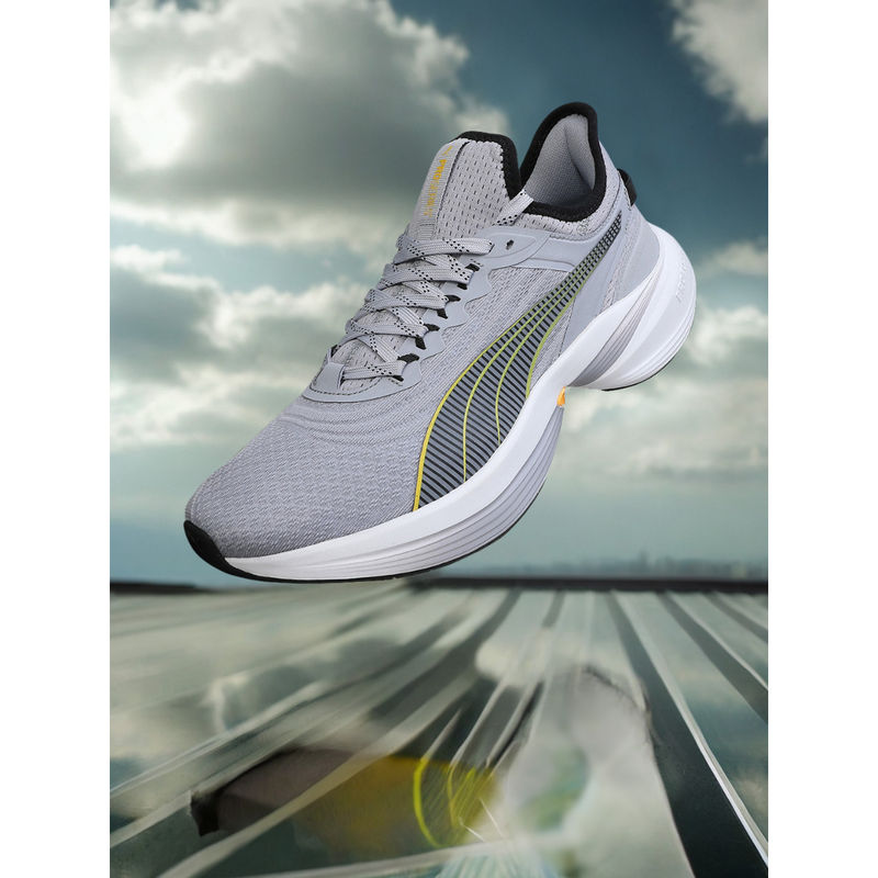 Puma Conduct Pro Unisex Grey Running Shoes (UK 6)