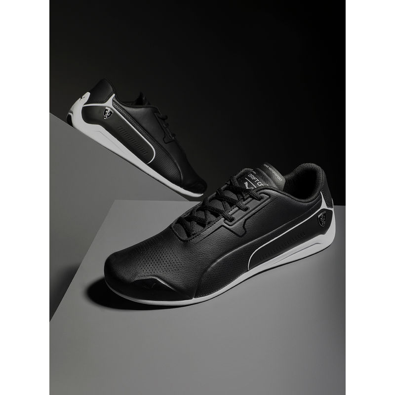 Puma Black Scuderia Ferrari Motorsport Drift Cat 8 Unisex Running Shoes (UK  6)