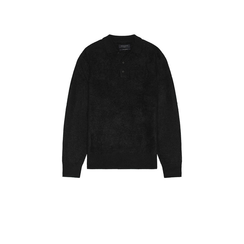 ALLSAINTS Abel Long Sleeve Polo (S)
