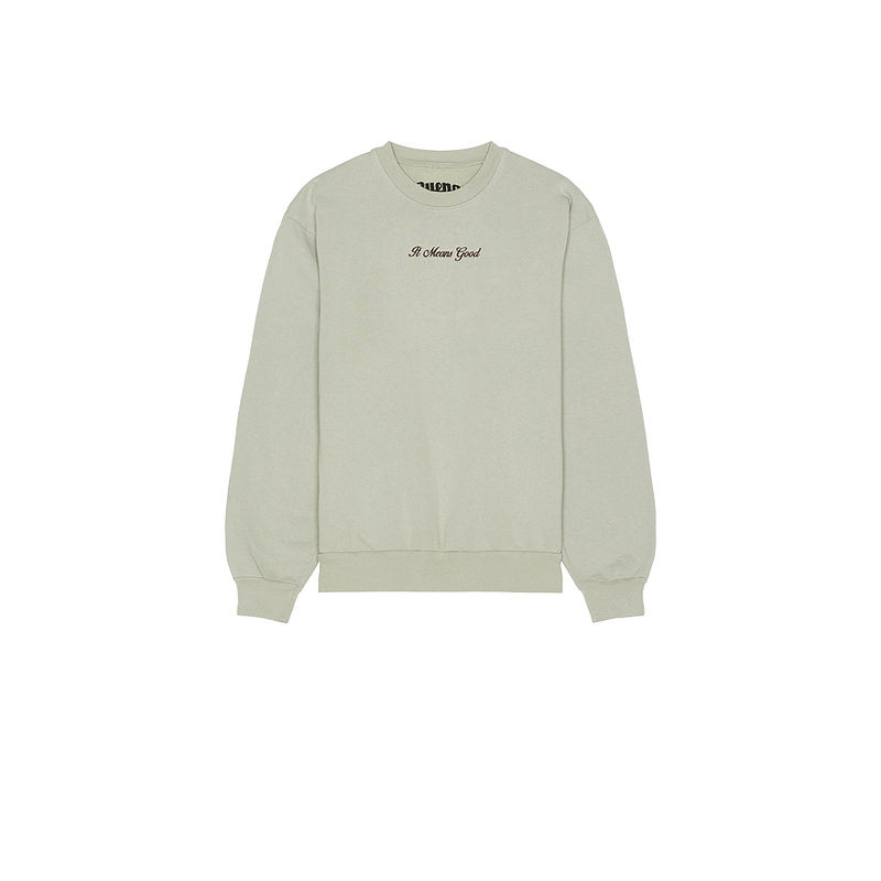 Bueno Embroidery Script Logo Crewneck (L)