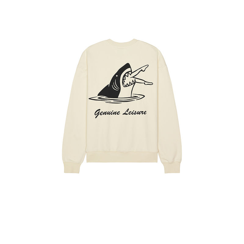 Duvin Design Shark Bite Crew Neck Sweatshirt (L)