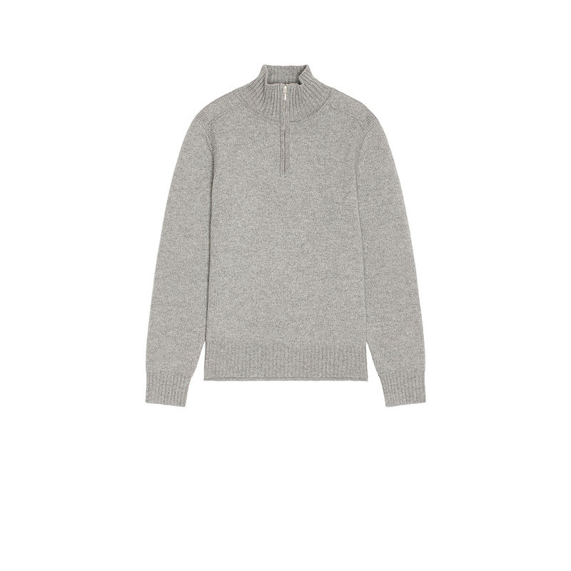 Guest In Residence Half Zip Turtleneck Sweater in Cashmere (S)
