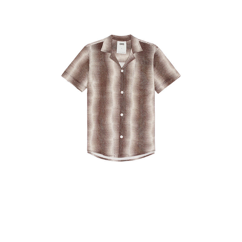 OAS Merlot Echo Cuba Net Shirt (M)