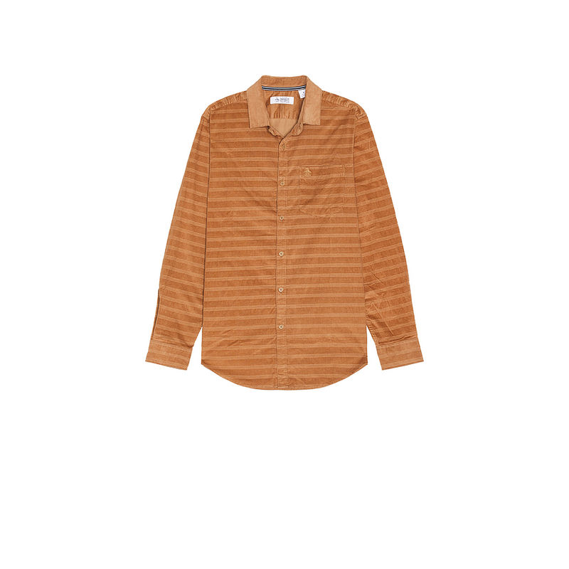Original Penguin Long Sleeve Corduroy Shirt (M)