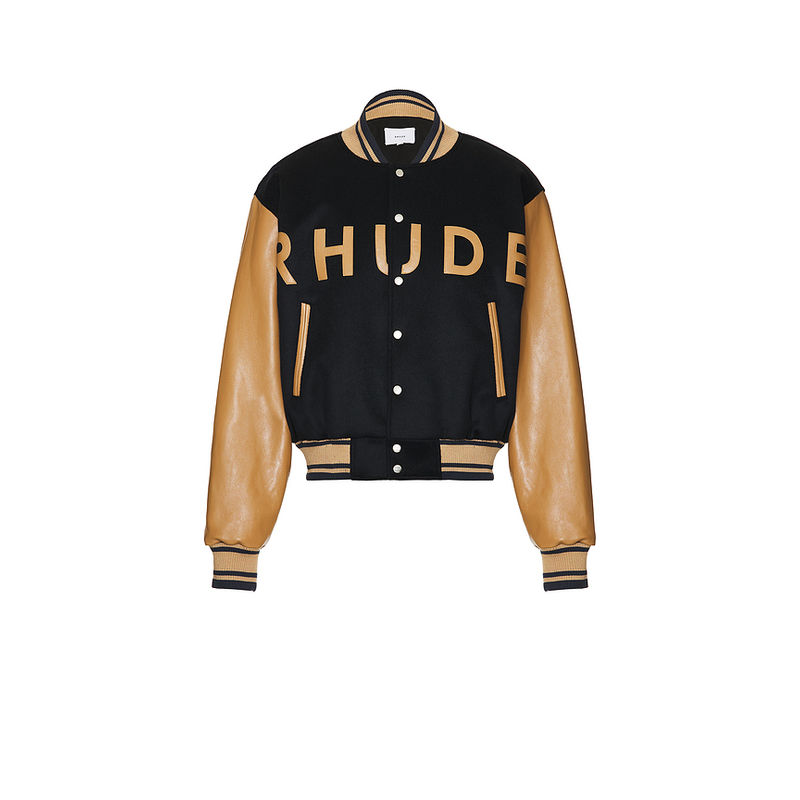 Rhude Logo Varsity Jacket (L)