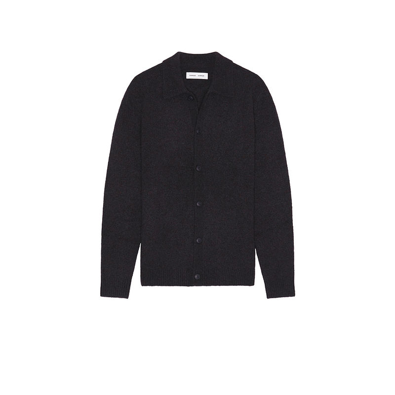 SAMSOE SAMSOE Sabutler Button Down Knitted Polo (S)