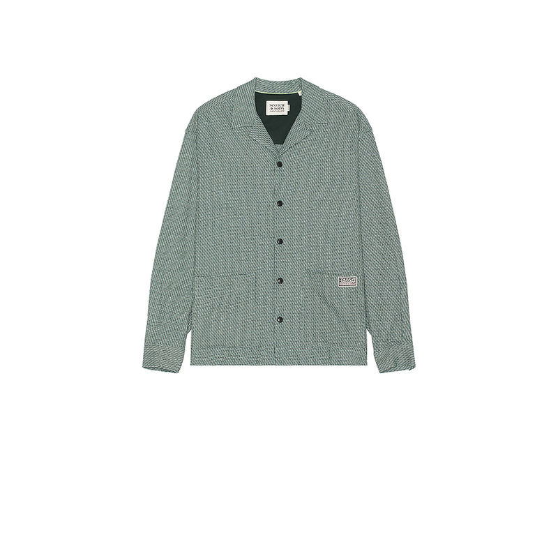 SCOTCH & SODA Relaxed Fit Structured Overshirt (S)