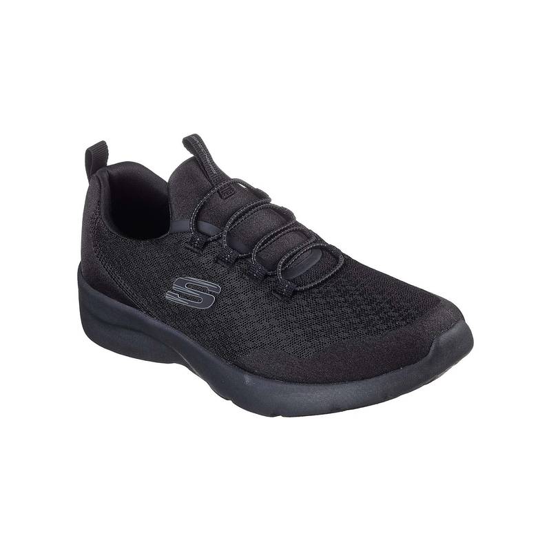 SKECHERS Women Black DYNAMIGHT 2.0 Running Shoes (UK 4)