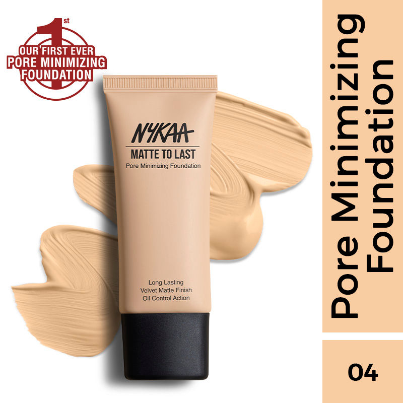 Nykaa Cosmetics Matte to Last Pore Minimizing Foundation - 04N Light