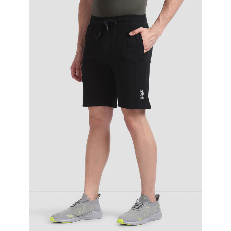 U.S. POLO ASSN. Waffle Knit Textured LS005 Lounge Shorts (42)