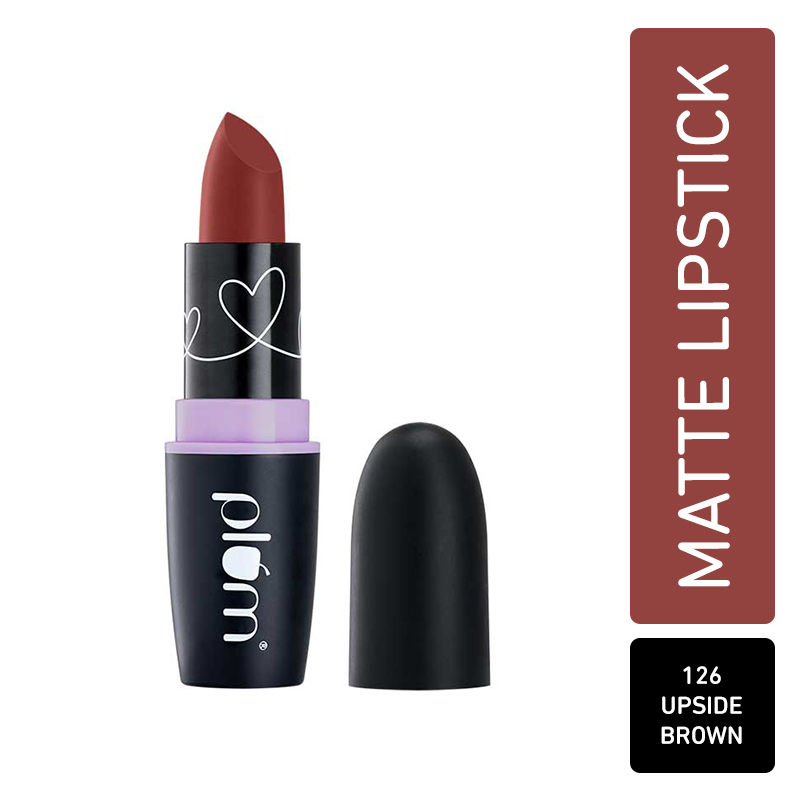Plum Matterrific Lipstick - Upside Brown - 126