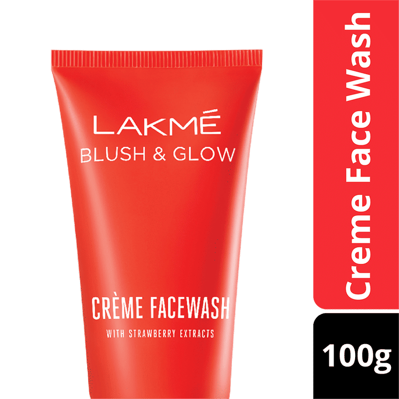 Lakme Blush & Glow Strawberry Creme Face Wash Buy Lakme Blush & Glow Strawberry Creme Face Wash
