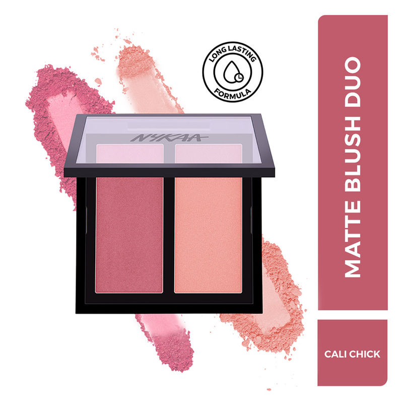 Nykaa Get Cheeky! Blush Duo Palette - Cali Chick 02