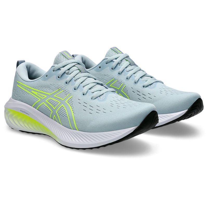 ASICS Women Gel-Excite 10 Blue/Safety Yellow Running Shoes (US 6)