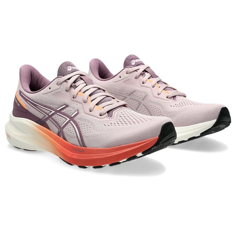 ASICS Women Gt-1000 13 Watershed Rose/White Running Shoes (US 5)