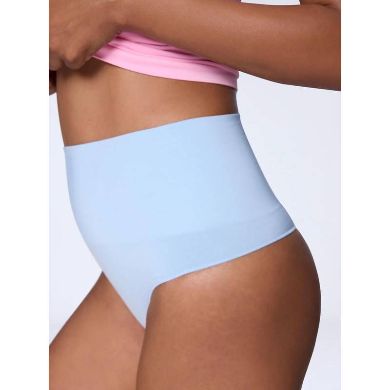 FEIER Women Blue Everyday Sculpt Shaping Brief (S)