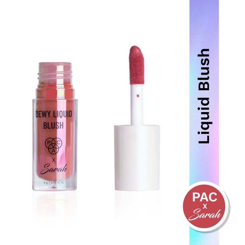 PAC X Sarah Dewy Liquid Blush - Fudge Me Not