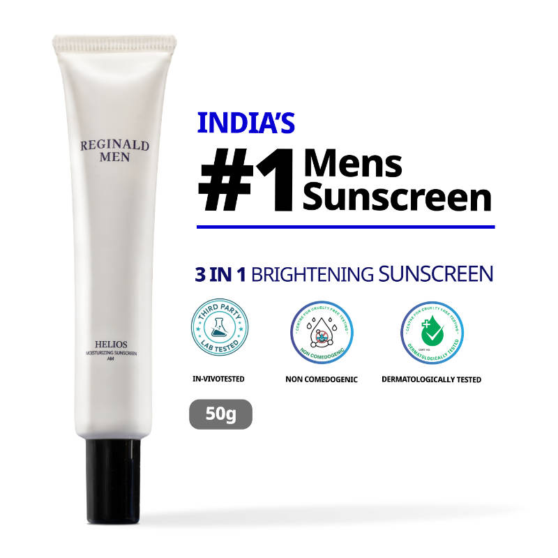 Reginald Men Helios Moisturizing Sunscreen SPF 50 PA++++