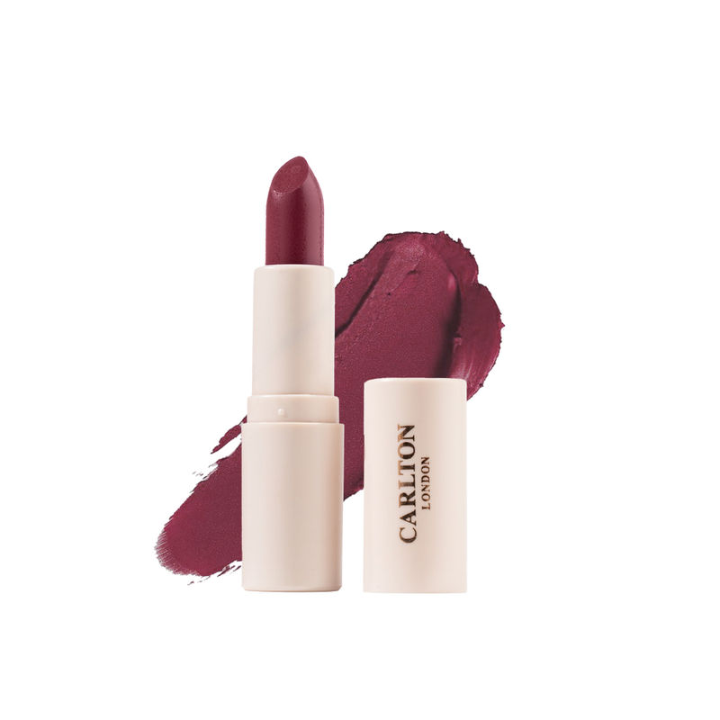 Carlton London Creamy Matte Stardust Bullet Lipstick Transferproof & Long Lasting - Dahlia