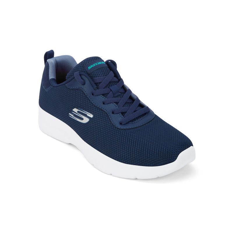 SKECHERS Women DYNAMIGHT 2.0 Navy Blue Casual Slip On Sneakers (US 10)