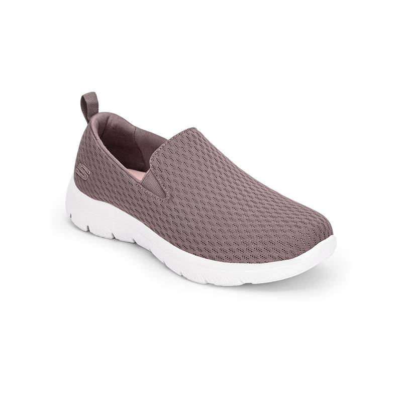 SKECHERS Women SUMMITS Mauve Casual Slip On Sneakers (US 7)