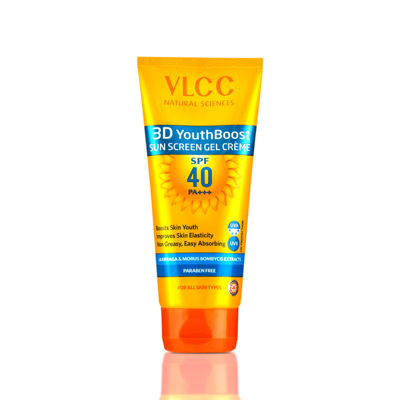 VLCC 3D Youth Boost SPF40 PA+++ Sun Screen Gel Creme