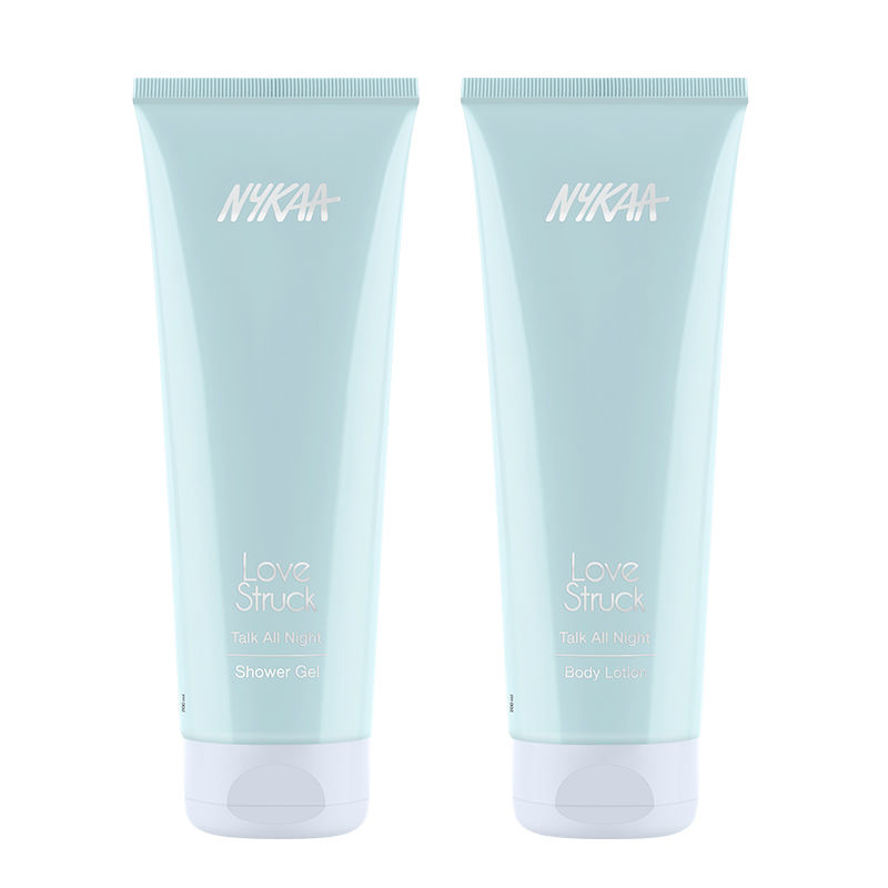 Nykaa Love Struck Talk All Night Shower Gel + Body Lotion Buy Nykaa